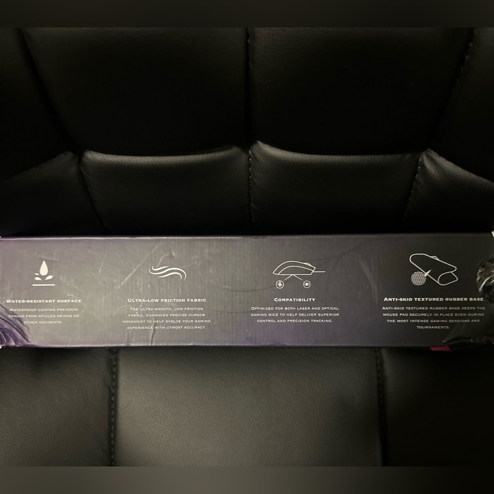 Brand computer /desktop Gaming Mousepad blue‎ - Picture 4 of 4
